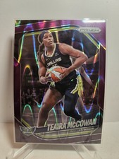 2025 Panini Prizm WNBA - Purple /175 Seismic Prizms #48 - Teaira McCowan Wings