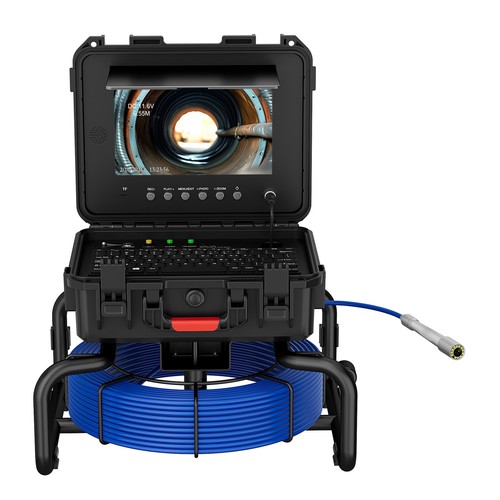 Pipe Inspection Camera Drain Sewer Camera 512hz Self Leveling 30M Meter Counter - Picture 4 of 18