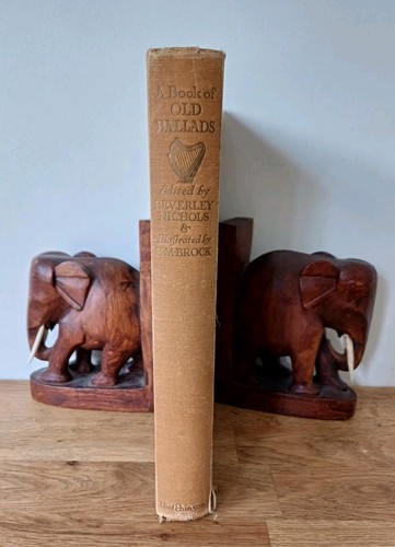 1934 A Book of Old Ballads Beverley Nichols Illus Colour Plates - Picture 2 of 22