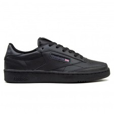 Men's Reebok Club C 85, Int-Black/Charcoal, 10 D Medium US