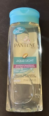 Pantene Pro-V Aqua Light Weightles Nourishment Shampoo SILICONE FREE AUTHENTIC