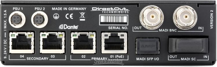 DirectOut EXBOX.MD Dante/MADI Converter
