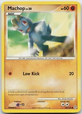 Machop 86/130 Diamond & Pearl Pokemon Lightly Played