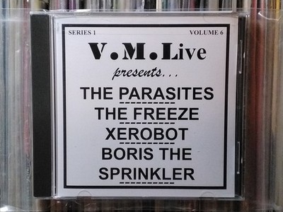 V.M. Live Series 1 Vol 6 CD 99 USA HARDCORE PUNK PARASITES FREEZE XEROBOT SEALED