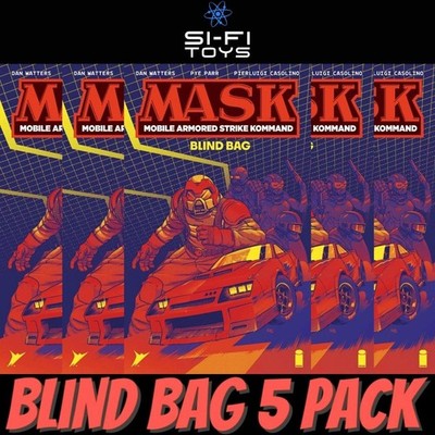 M.A.S.K. #1 Cover R Blind Bag Variant 5-Pack