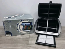 DISCGEAR Selector 50 Disc Organizer -  Black Holder Case Storage Games CD DVD 