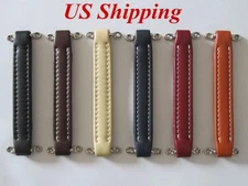 KAISH Vintage Style Guitar AMP Amplifier Leather Handle for Fender Ampeg AMPS