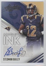 2014 Panini Absolute Ink Spectrum Gold 10/25 Stedman Bailey #AB-SB Auto 0b5