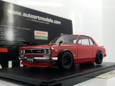 AUTOart 1:18 scale Nissan Skyline 2000 GT-R (KPGC10) Tuned Version (Red) 77444