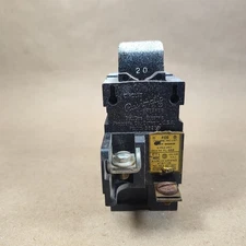 Pushmatic Bulldog 2 Pole 20 Amp Breaker 120/240v P220