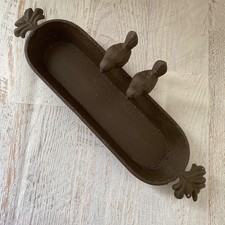 Metal Decorative Bird Feeder for Spring Home Decor Cottage Style