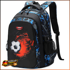 Schulrucksack Ergonomisch Fußball Druck 8-14...