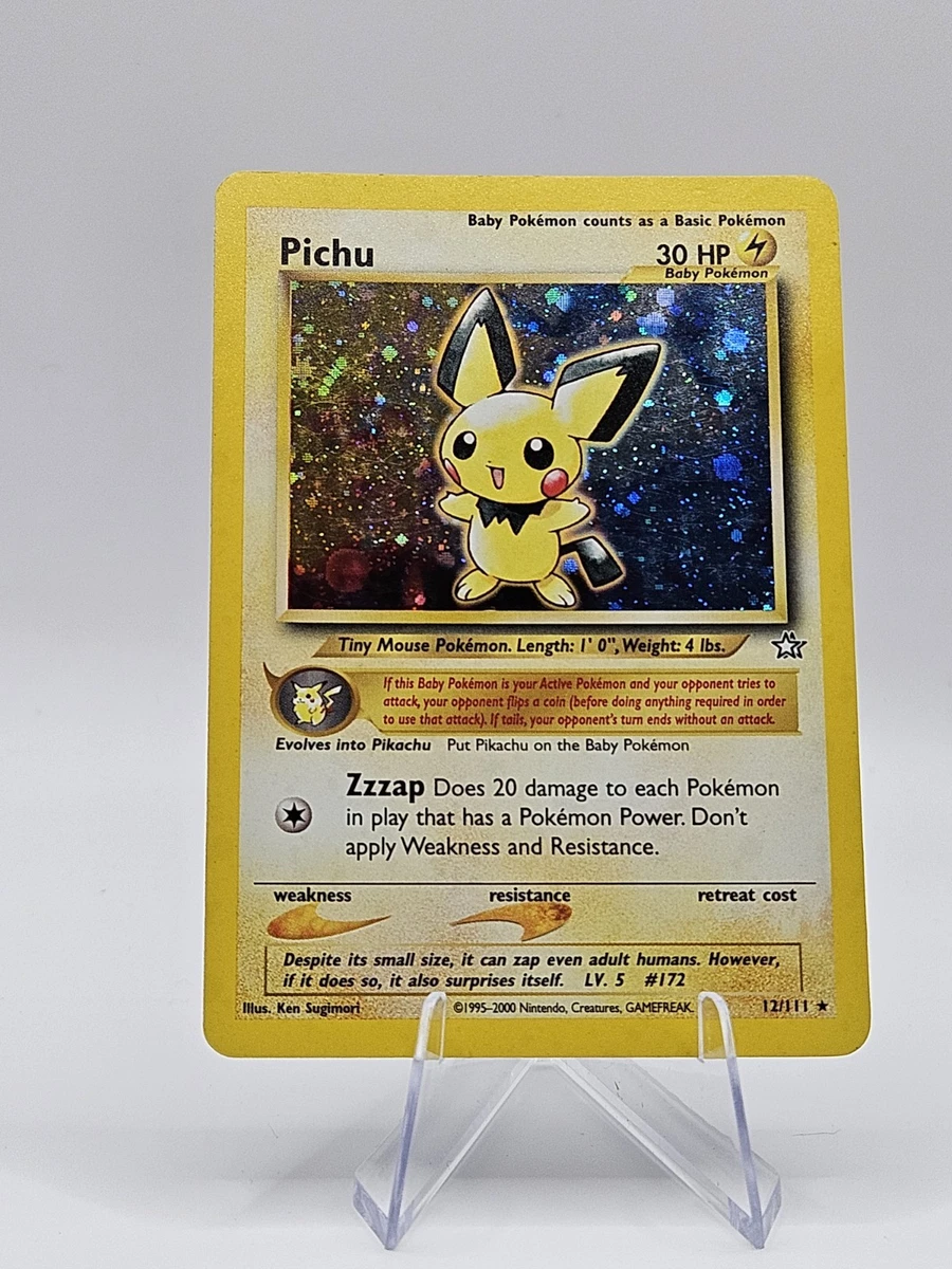 Pichu 12/111 Neo Genesis for sale | eBay