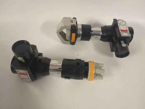 Vintage 1997 Power Rangers Turbo Deluxe Artillatron Cannon Arms Lot