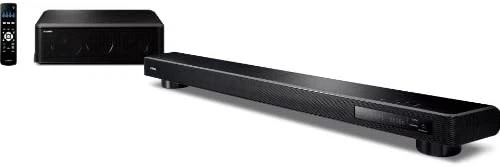 Proyector de sonido digital Yamaha negro YSP-2200B altavoz 0,5 kg música de Japón Foto 3 de 4