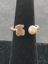 TOUS 925 Sterling Silver sweet dolls ring Siz...