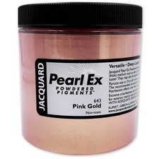 Jaquard Pearl Ex Powdered Pigments 4oz- 643 Pink Gold
