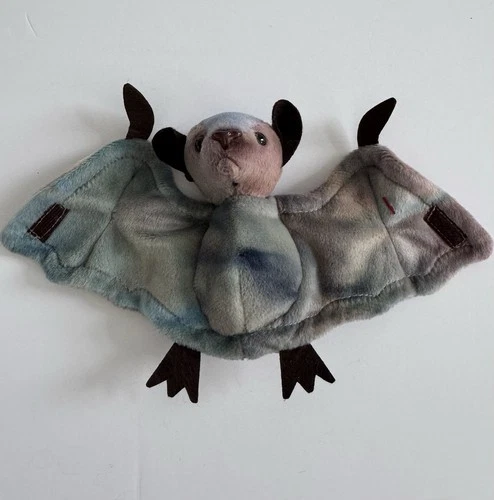 Ty Vintage 1996 Beanie Baby “Batty” the Multi Color Bat” Non-smoking Mint NWT