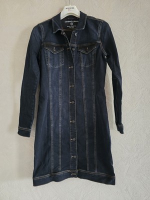 Sandwich Denim Studio Amsterdam Jean Kleid Gr. 36 Dunkelblau