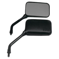 Emgo Universal Rectangular Mirror-GP Deluxe-Short Stem-10mm Thread-Both-20-78253