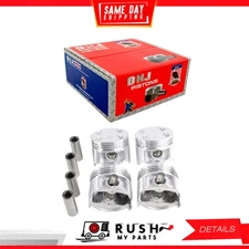 88-95 Std. size Compl. Piston Set For Honda Civic 1.5L L4 SOHC 16v DNJ P290
