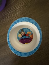 Micky Mouse First Years 2010 Hard Plastic Child  s Bowl