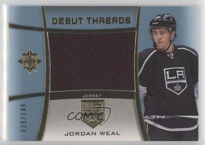 2015 Upper Deck Ultimate Collection Debut Threads /149 Jordan Weal Rookie RC p3x