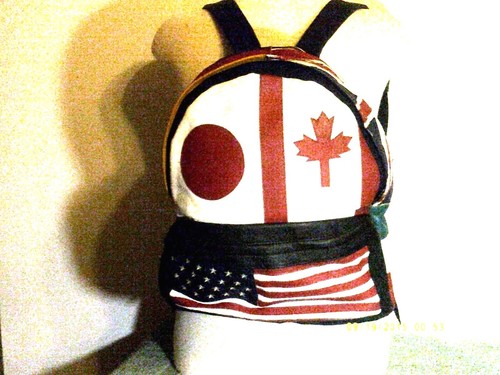 Vintage Wilson's Leder MULTI-NATIONAL Rucksack/Rucksack Träger 14x11x3,5" - Bild 1 von 9