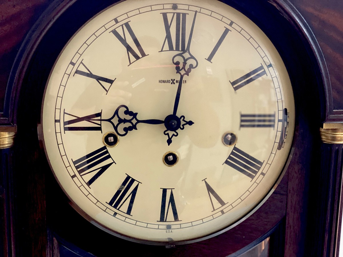 未開封　Ahmad Miller / Say Ah! 12inch HOWARD MILLER CLOCK 612 432 FRANZ HERMLE MOV. MADE IN