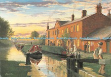 D091243 Lock. Fradley Junction. Trent and Mersey Canal circa 1920. Alan Firth. S