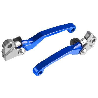 CNC Brake & Clutch Levers For Yamaha YZ80 YZ85 2001-2014 - Blue