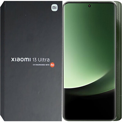 Xiaomi 13 Ultra 5G Olive Green 256GB + 12GB Dual-Sim Factory