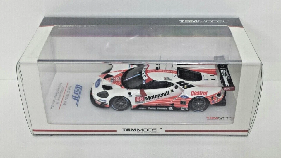 MODELLINO AUTO 1:43 TRUESCALE MINIATURES TSM FORD GT 24H DAYTONA 2019 MODELLISMO - Immagine 2 di 4
