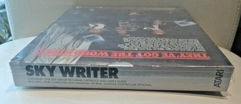 Sky Writer; Atari 400/800/XL/XE New in Box on Cartridge w/manual RX8059 - Image 2 of 4