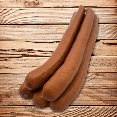 Handwerker-Bockwurst - Riesenbockwurst - geräuchert - 1800g - 10 Stück