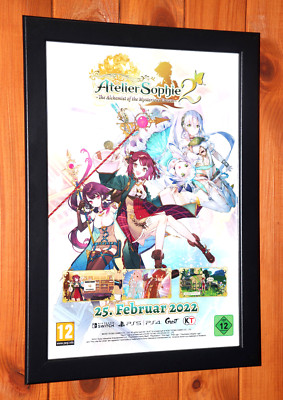 Atelier Sophie 2 The Alchemist of the Mysterious Dream Poster Ad Page Framed