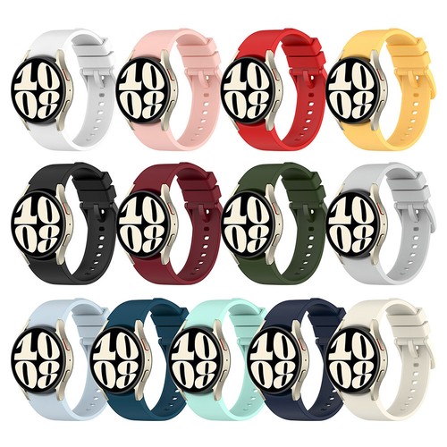 Silicone Strap Replacement Sport Watchband for Samsung Galaxy Watch 6 5 4 Band - Zdjęcie 6 z 42
