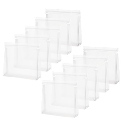 10pcs Mini Clear Makeup Bags Small Cosmetic Organizer Bag with Zipper