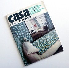 CASA AMICA RIVISTA SUPPLEMENTO DI AMICA N. 15/16 DEL 17 04 1973 L3504S51