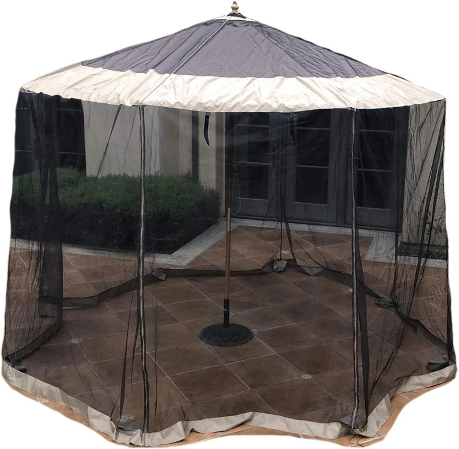 Formosa Patio Umbrella Mosquito Screen Netting - Thumbnail 5