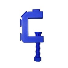 2 PK Hot Wheels Compatible Blue Clamp Bracket...