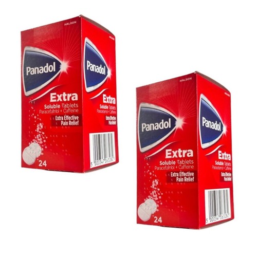 Panadol Extra Soluble Tablets 2 x 24 - (MAX ONE UNIT PER ORDER)