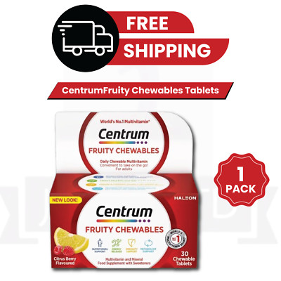 Centrum Fruity Chewables 30 count