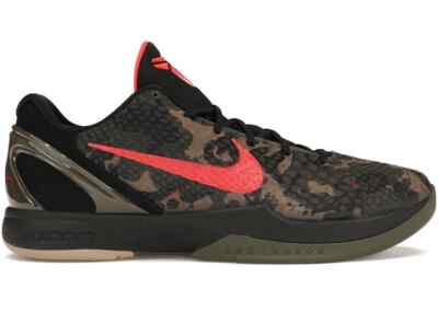 Size 10M/11.5W - Nike Kobe 6 Protro Italian Camo (2024) FQ3546-001