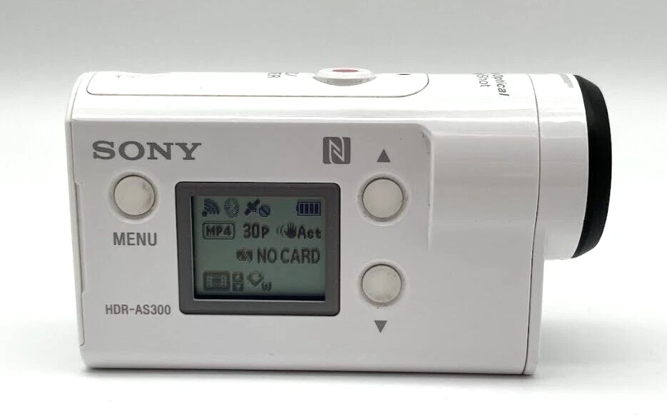 Sony HDR-AS300R Digital HD Video Camera Recorder Action Cam White Used Japan - Image 2 of 4