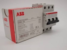 ABB MCB 63 Amp Type C Triple Pole 63A C63 Three Phase Breaker S203M S203MC63 NEW