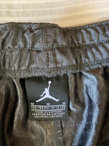 JORDAN gray Youth MEDIUM basketball Shorts Pockets 10-12 Yrs Old - Picture 5 of 8