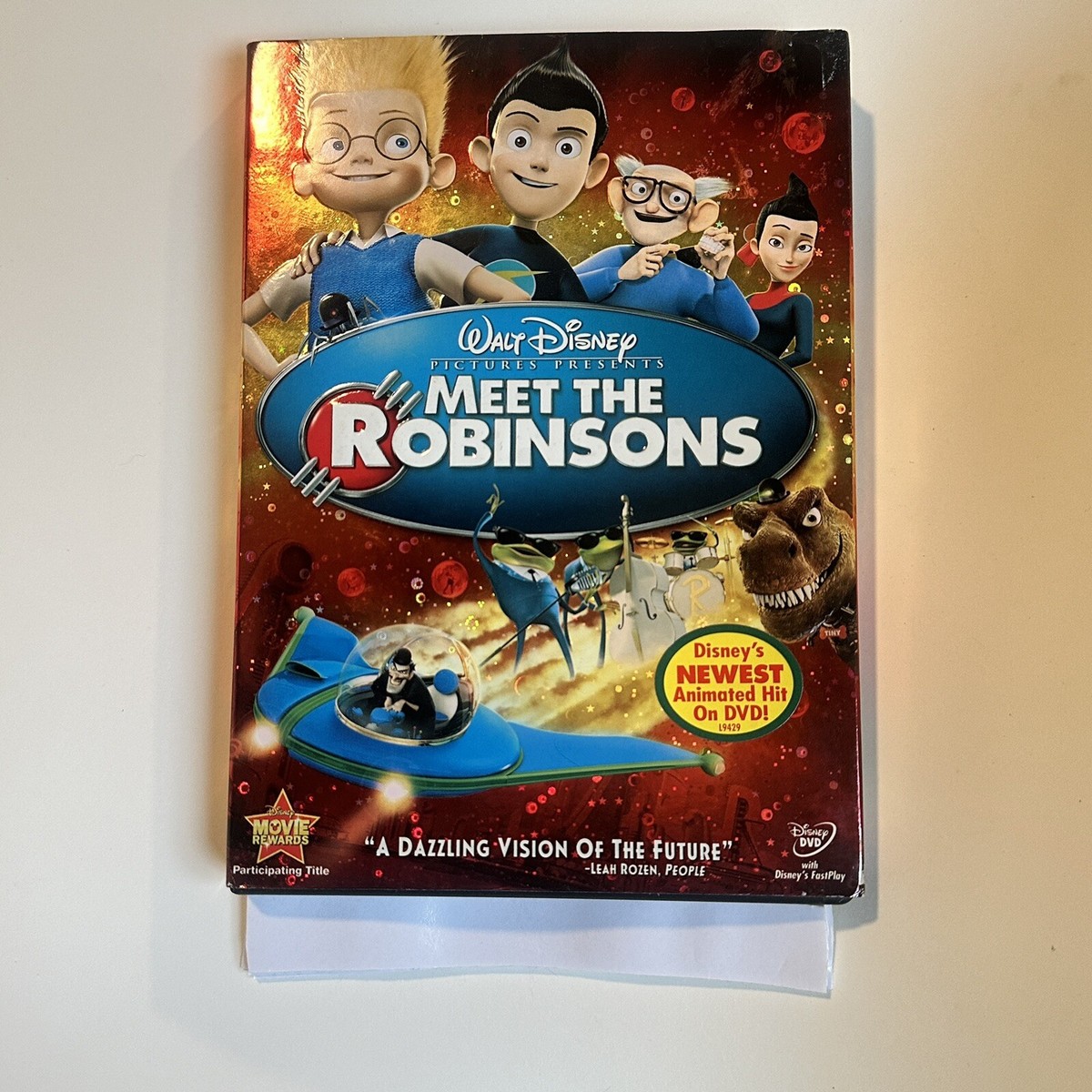 Meet the Robinsons DVD 2007 Rare Slipcover Original US RELEASE