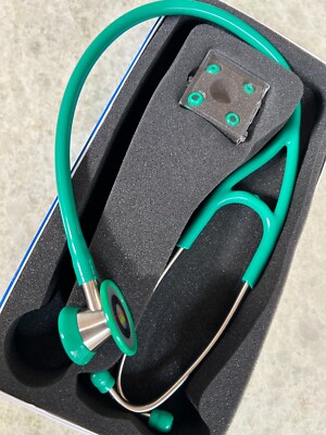 GREEN CARDIOLOGY STETHOSCOPE DIAPHRAGM PROFESSIONAL DOUBLE HEAD 