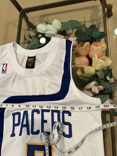 Vintage Nike Indiana Pacers Swingman Jersey Youth Size Large #7 Jermaine O’Neal - Picture 4 of 10
